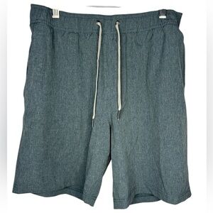 Fair Harbor The One Short Men’s Medium Teal Hybrid Athletic Shorts 8” Inseam